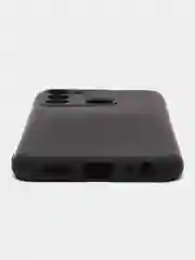 Черный чехол для Tecno Spark 8C / Tecno Go 2022, с защитой камеры и бархатом внутри