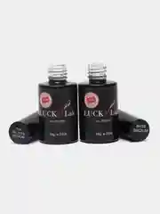 Прозрачный набор для маникюра: Base Medium viscosity, 10 г и Top No Wipe Medium, 10 г