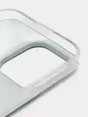 Тёмно-коричневый силиконовый чехол на Apple iPhone 14 Pro Max / Айфон 14 Про Макс прозрачный, с рисунком
