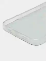 Тёмно-коричневый силиконовый чехол на Apple iPhone 14 Pro Max / Айфон 14 Про Макс прозрачный, с рисунком
