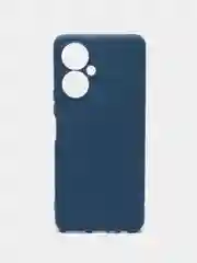Синий чехол для Tecno Camon 19 Pro, с защитой камеры и бархатом внутри