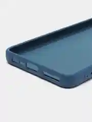 Синий чехол для Tecno Camon 19 Pro, с защитой камеры и бархатом внутри