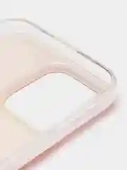 Желтый силиконовый чехол на Apple iPhone 14 Pro Max / Айфон 14 Про Макс прозрачный, с рисунком