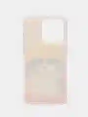 Желтый силиконовый чехол для Apple iPhone 14 Pro / Айфон 14 Про с рисунком, защита камеры