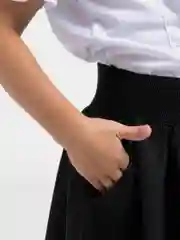 Хром юбка школьная, детская