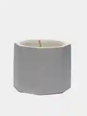 Свечи из соевого воска, в гипсовом подстаканнике, ручной работы