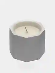 Свечи из соевого воска, в гипсовом подстаканнике, ручной работы