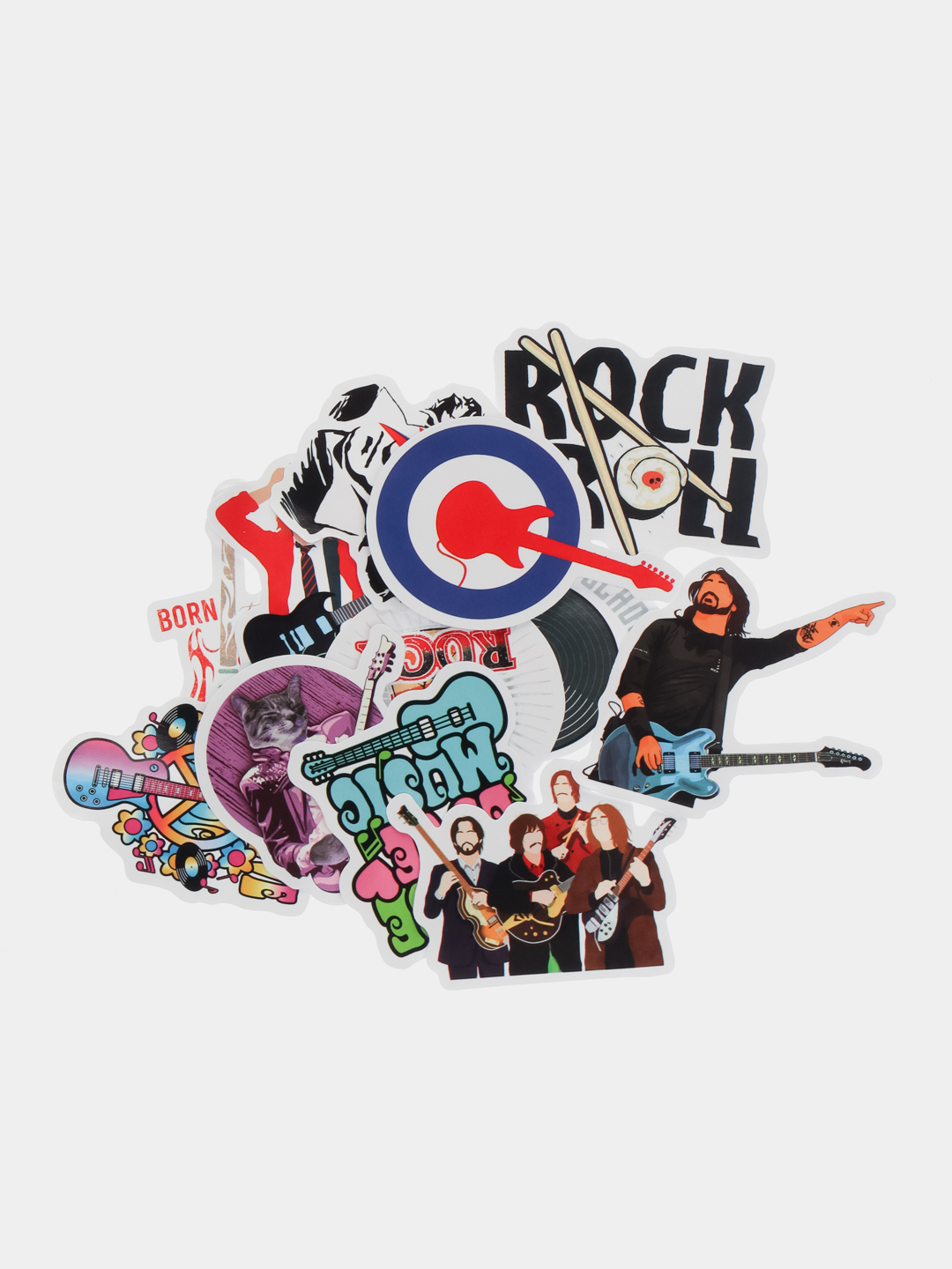 Born To Rock stickers