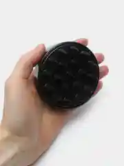 Черный массажер для головы, массажная щетка для головы