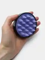 Фиолетовый массажер для головы, массажная щетка для головы