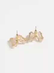 Прозрачный серьги Бабочки