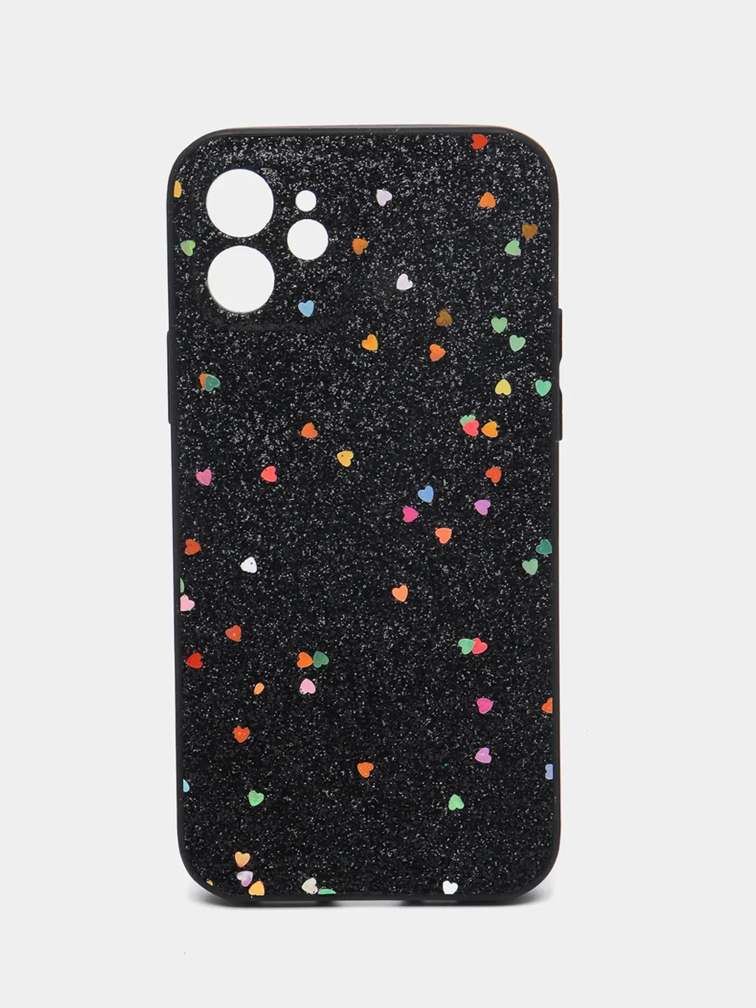 Черный чехол для iPhone 11, 12, 13, 13 Pro