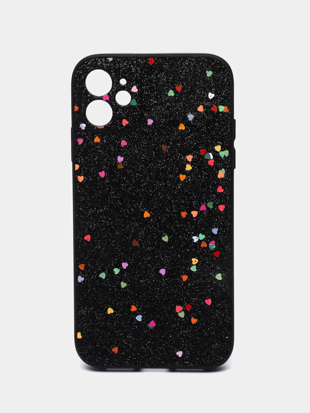 Черный чехол для iPhone 11, 12, 13, 13 Pro