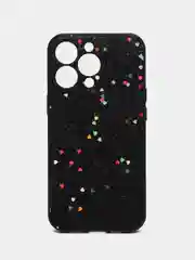 Черный чехол для iPhone 11, 12, 13, 13 Pro