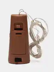 Гирлянда-нить "Роса с пробкой", IP20, серебристая, 10 LED, 1 м