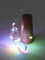 Гирлянда-нить "Роса с пробкой", IP20, серебристая, 10 LED, 1 м