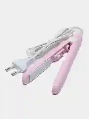 Щипцы-гофре LuazON LW-26 розовые, 25 Вт, прикорневой объём, керамическое покрытие