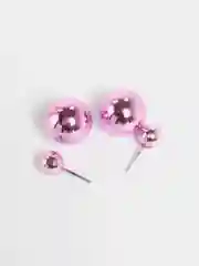 Фиолетовый серьги жемчужные