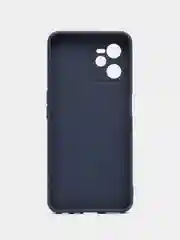 Синий чехол силиконовый на Realme C35, матовый