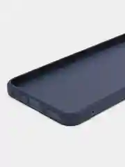 Синий чехол силиконовый на Realme C35, матовый