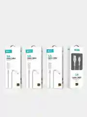 Белый кабель для зарядки Micro USB, Lightning, Type-C, usb-кабель для зарядки и синхронизации