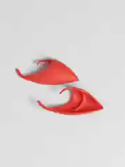 Красный накладные эльфийские уши
