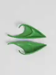 Зелёный хаки накладные эльфийские уши