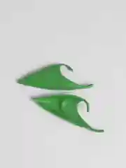 Зелёный хаки накладные эльфийские уши