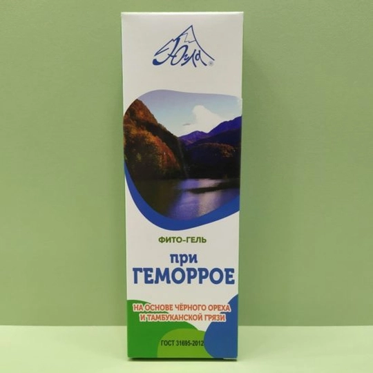Югла фито-гель при Геморое