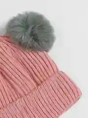 Розовый шапка детская, демисезонная