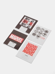 Тетрадь Marvel, в клетку, 24 листа, набор 4 штуки