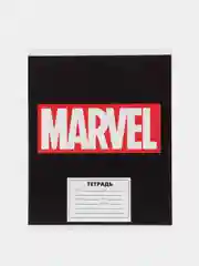 Тетрадь Marvel, в клетку, 24 листа, набор 4 штуки