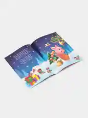 Синий книга книжка детская новогодняя, аппликации, вырезалки, стихи, поделки к Новому году