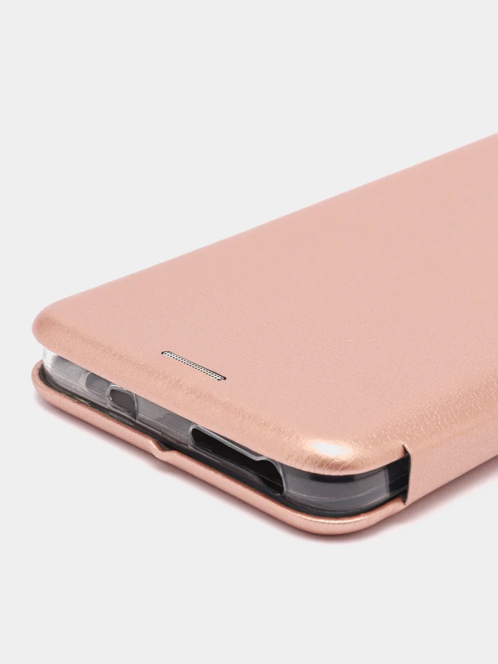 Розовый чехол-книжка Xiaomi Redmi Note 11 4G Note 11S Note 11S NFC (Сяоми Редми Нот 11, Нот 11С)