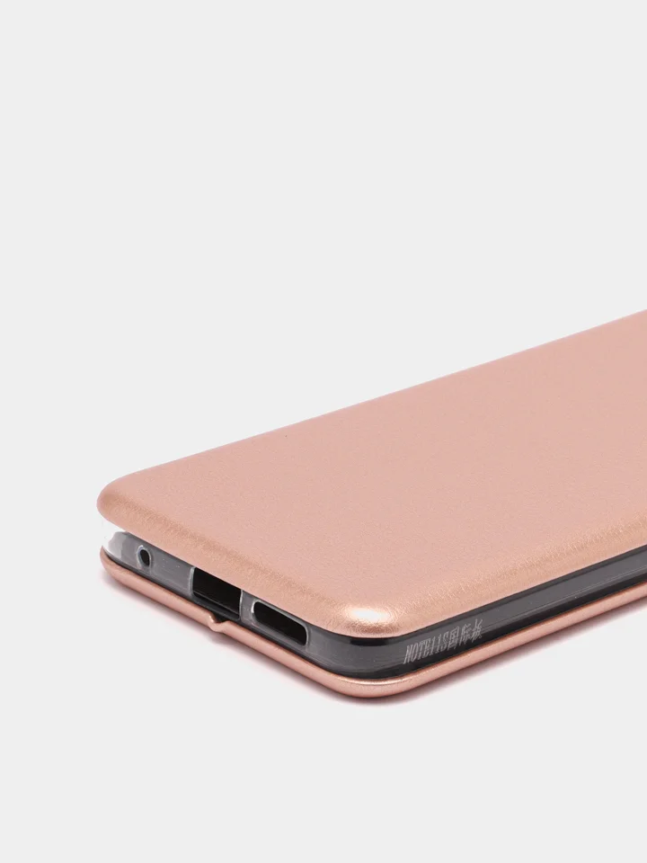 Розовый чехол-книжка Xiaomi Redmi Note 11 4G Note 11S Note 11S NFC (Сяоми Редми Нот 11, Нот 11С)