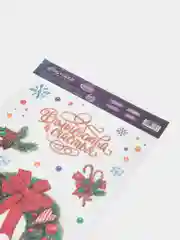 Зеленый новогоднее украшение- наклейка на окно и стекло