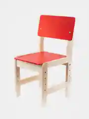 Стул детский, регулируемый, красный