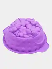 Фиолетовый форма силиконовая, для выпечки, в форме цветка