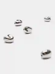 Серебряный серебряные бусины для создания украшений