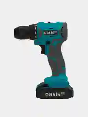 Голубой аккумуляторный шуруповерт Oasis ASB-21V Pro, бесщеточный