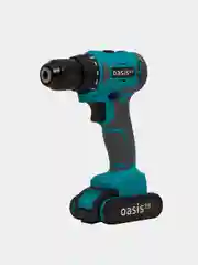 Голубой аккумуляторный шуруповерт Oasis ASB-21V Pro, бесщеточный