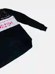 Черный лонгслив мужской, футболка с длинным рукавом, кофта, свитер