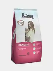 Сухой корм KARMY Sensitive Индейка 10кг для кошек с чувствительным пищеварением
