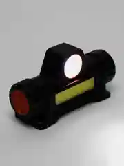 Фонарь налобный с магнитом и USB, с зумом, магнитом и 4 режимами