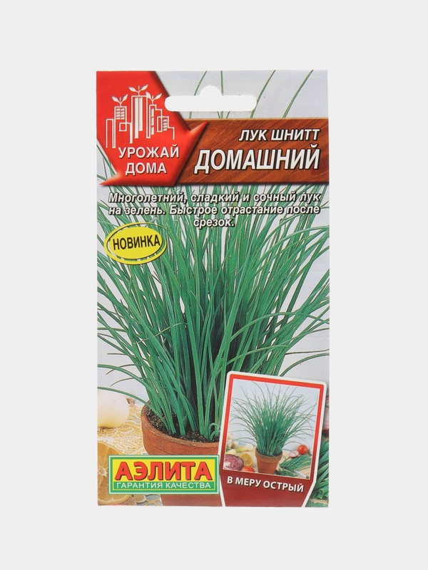 Лук шнитт "Домашний", семена