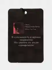 Угольный ароматизатор в машину "Вонючка"