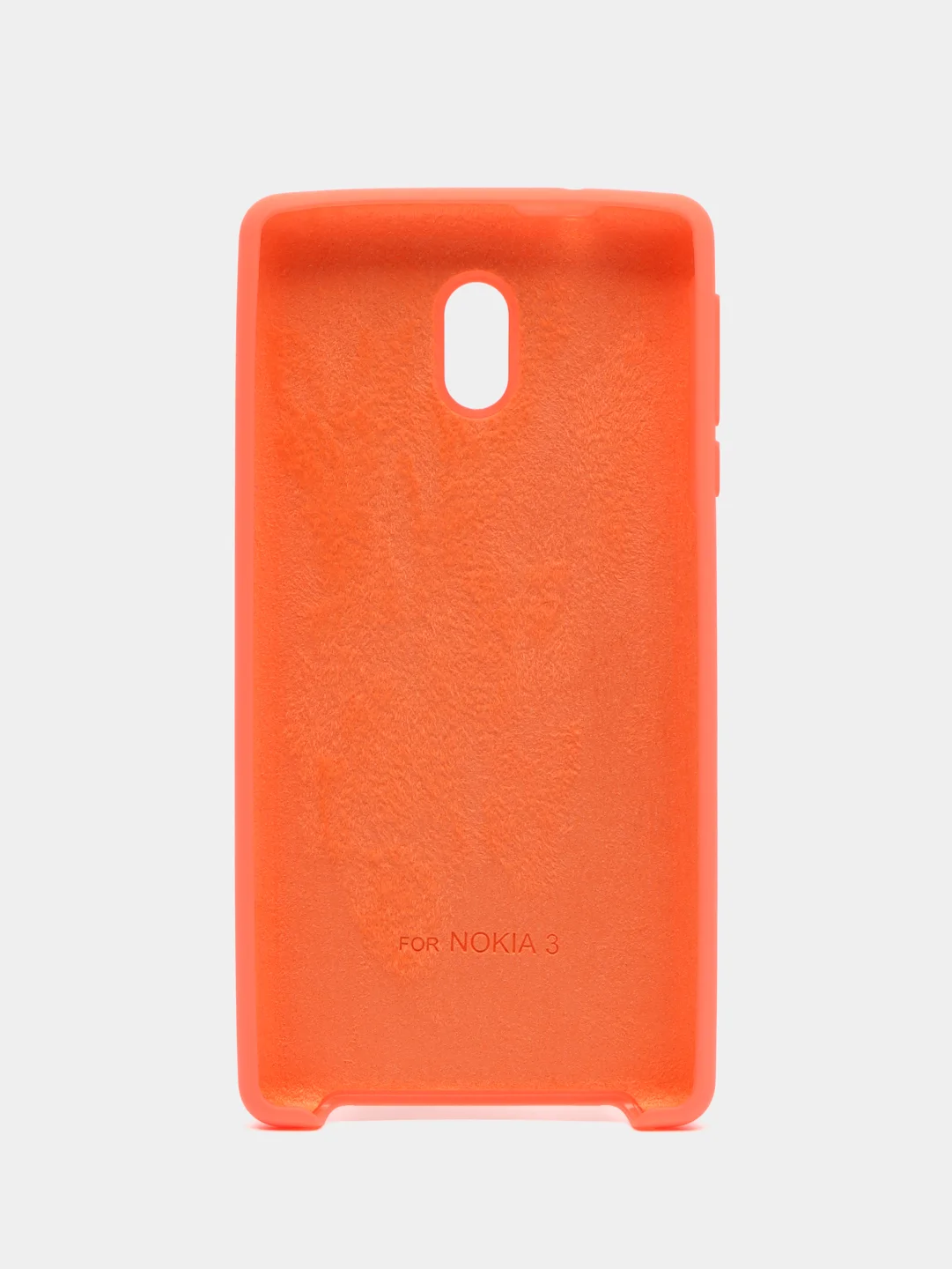 Алый чехол силиконовый Silicone Cover Case для Nokia 3