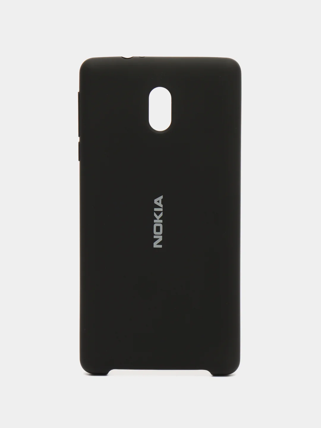 Черный чехол силиконовый Silicone Cover Case для Nokia 3
