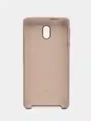 Бежевый чехол силиконовый Silicone Cover Case для Nokia 3