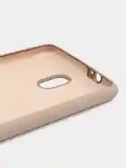 Бежевый чехол силиконовый Silicone Cover Case для Nokia 3